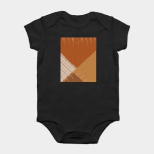 Paint Brush Strokes Contemporary Art Baby Bodysuit